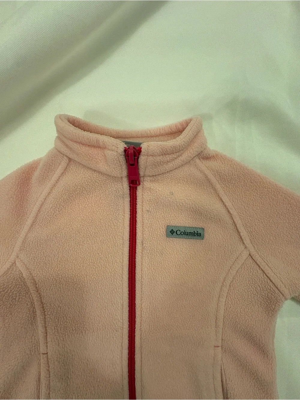 Columbia baby girl Pink Fleece Jacket 12-18m